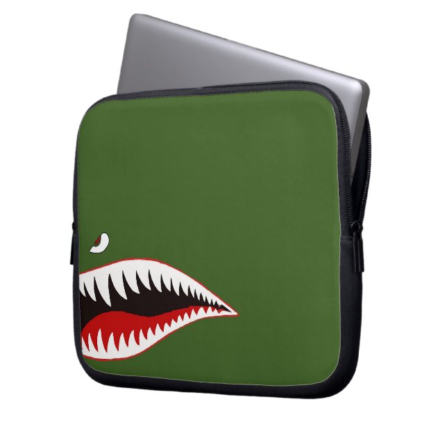 Protection Pour Ordinateur Portable Sharkmouth (devant gauche)