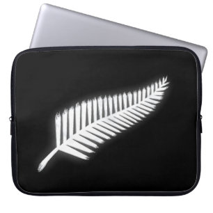 Protection Pour Ordinateur Portable Silver Fern NZ Emblem for Patriotic Kiwis