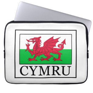 Protection Pour Ordinateur Portable Sleeve Cymru