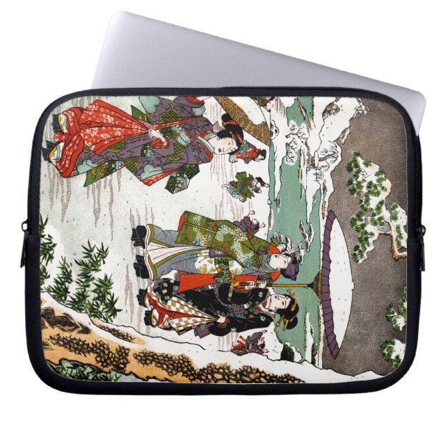 Protection Pour Ordinateur Portable Snowscape japonais (Devant)