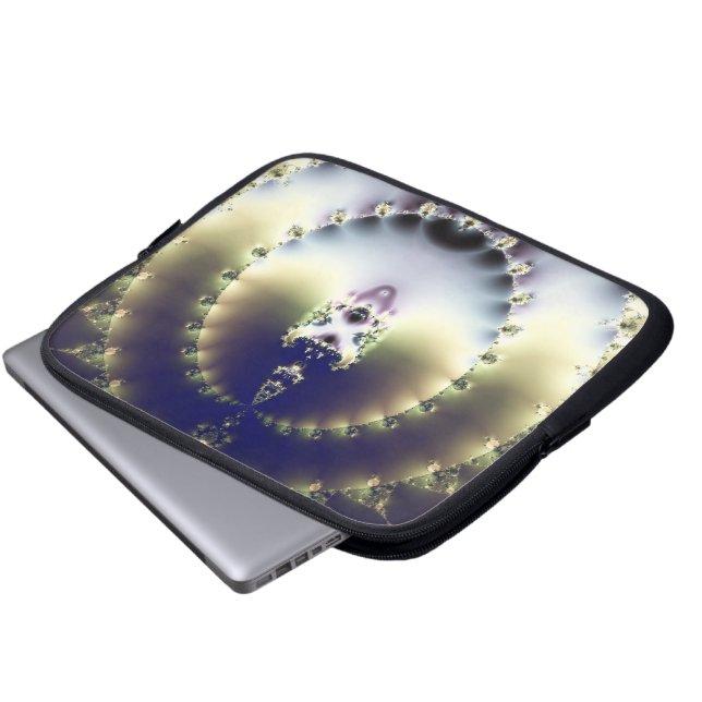 Protection Pour Ordinateur Portable Soleil psychédélique (Devant bas)