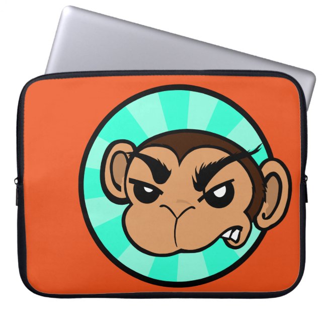 PROTECTION POUR ORDINATEUR PORTABLE SOMMEIL D'ORDINATEUR PORTABLE MONKEY (Devant)