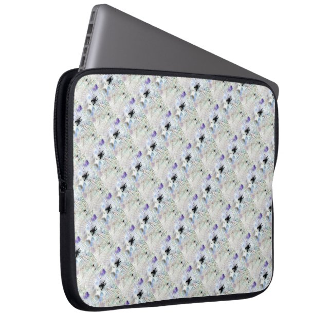 Protection Pour Ordinateur Portable Spider n Web Abstract (Devant droit)