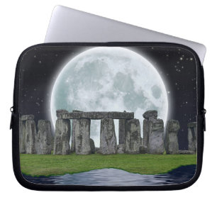Protection Pour Ordinateur Portable Stonehenge & Moon Ancient Historic Site of Power 2