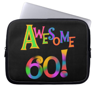 Protection Pour Ordinateur Portable Superbe 60 T-shirts et cadeaux d'anniversaire