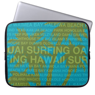 Protection Pour Ordinateur Portable Surf Hawaii Palm Tree Hawaiian WetsuitOrdinateur p