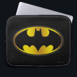Protection Pour Ordinateur Portable Symbole Batman | Logo de dégradé ovale<br><div class="desc">Batman Hyperdrive</div>