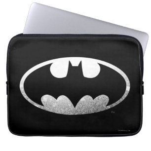 Protection Pour Ordinateur Portable Symbole Batman Logo Grainy