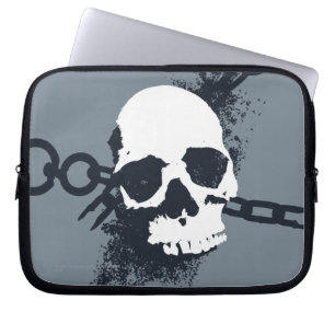 Protection Pour Ordinateur Portable Symbole crâne du Necromancer