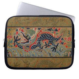 Protection Pour Ordinateur Portable Symbole dragon chinois Antique asiatique