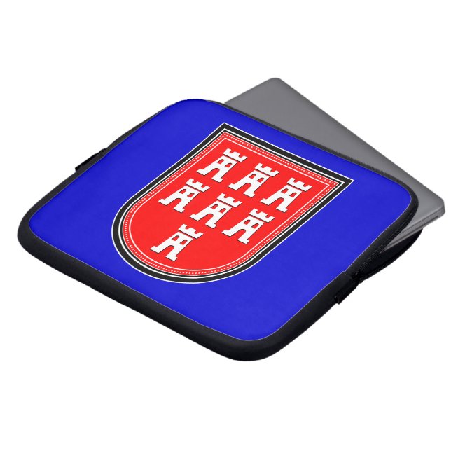 Protection Pour Ordinateur Portable SYMBOLE Saxe (Devant haut)