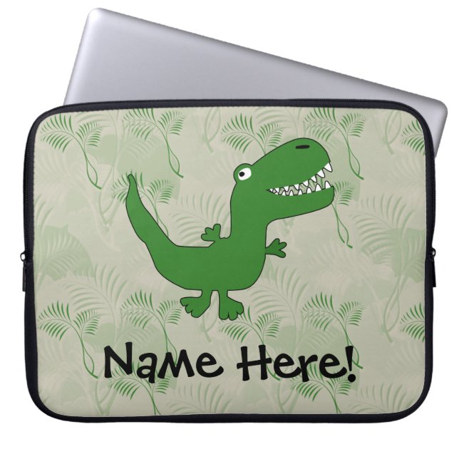 Protection Pour Ordinateur Portable T-Rex Tyrannosaurus Rex Dinosaur Cartoon Enfants G (Devant)