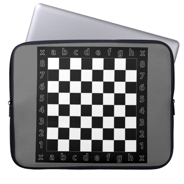 Protection Pour Ordinateur Portable table d'échecs (Devant)