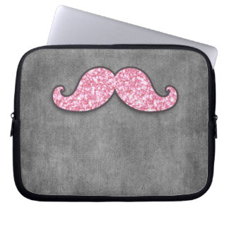PROTECTION POUR ORDINATEUR PORTABLE TABLEAU DE GRIS DE MOUSTACHE DE PARTIES