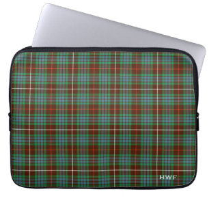 Protection Pour Ordinateur Portable Tartan de chasse de Fraser de clan décoré d'un