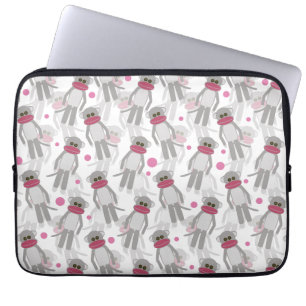 Protection Pour Ordinateur Portable Tellement beaucoup singes de chaussette !