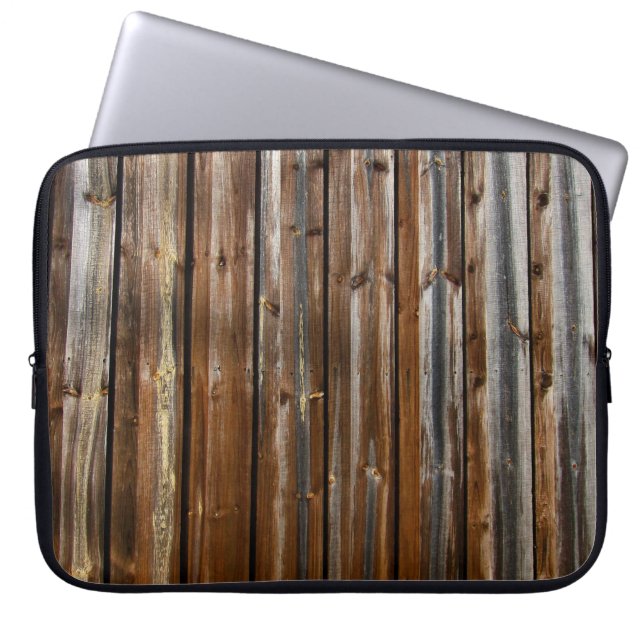 Protection Pour Ordinateur Portable Texture cool en bois (Devant)