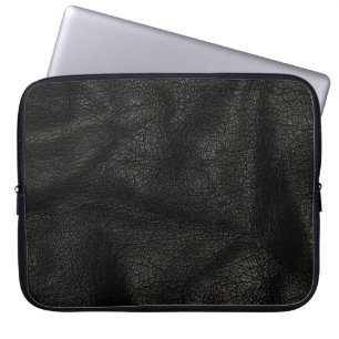 Protection Pour Ordinateur Portable Texture de cuir réaliste