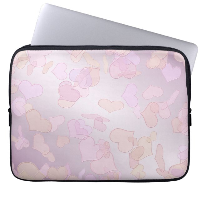 Protection Pour Ordinateur Portable texture des vacances du valentine (Devant)