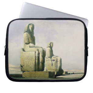 Protection Pour Ordinateur Portable Thebes, le 4 décembre 1838, détail des colosses 