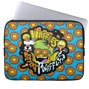 Protection Pour Ordinateur Portable Titans Ados, allez ! Beast Boy Waffles