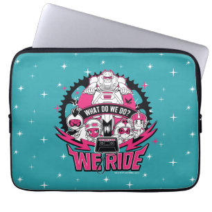 Protection Pour Ordinateur Portable Titans Ados, allez ! Retro Moto Graphic
