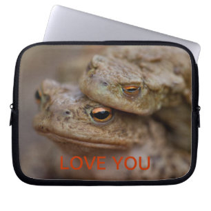 Protection Pour Ordinateur Portable Toilettes "The Ugly Couple" - Sleeve pour ordinate