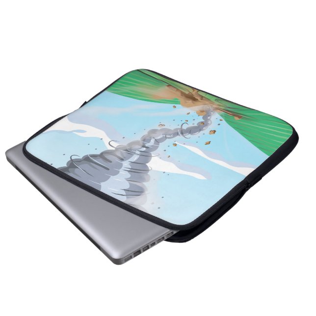 Protection Pour Ordinateur Portable Tornado Twister (Devant bas)