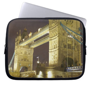 Protection Pour Ordinateur Portable Tower Bridge et la Tamise au crépuscule, Londres,