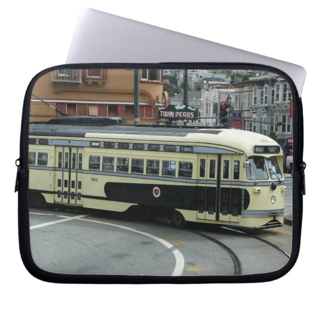 Protection Pour Ordinateur Portable Trolley de San Francisco (Devant)