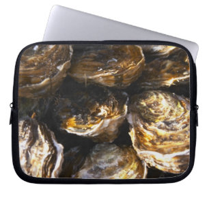 Protection Pour Ordinateur Portable Une assiette d'huîtres.
