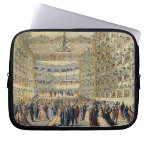 Protection Pour Ordinateur Portable Une boule masquée au théâtre de Fenice, Venise,