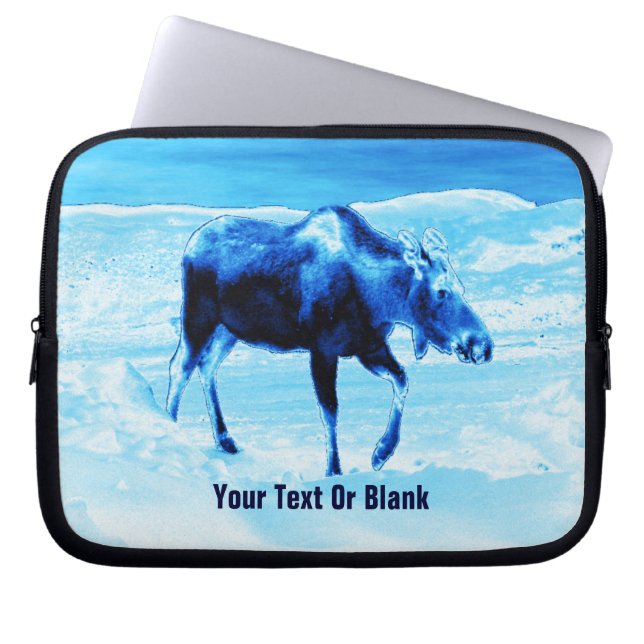 Protection Pour Ordinateur Portable Une Fois Dans Une Oie Bleue (Devant)