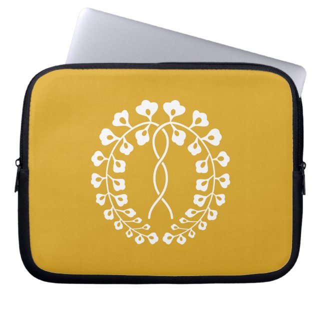 Protection Pour Ordinateur Portable une wisteria (Devant)