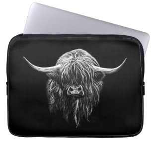 Protection Pour Ordinateur Portable Vache écossaise des Highlands