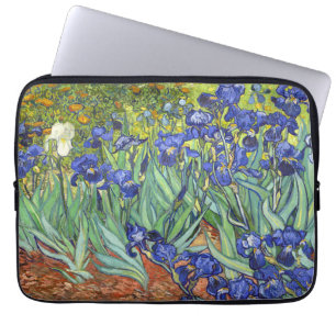 Protection Pour Ordinateur Portable Van Gogh irise des beaux-arts vintages floraux