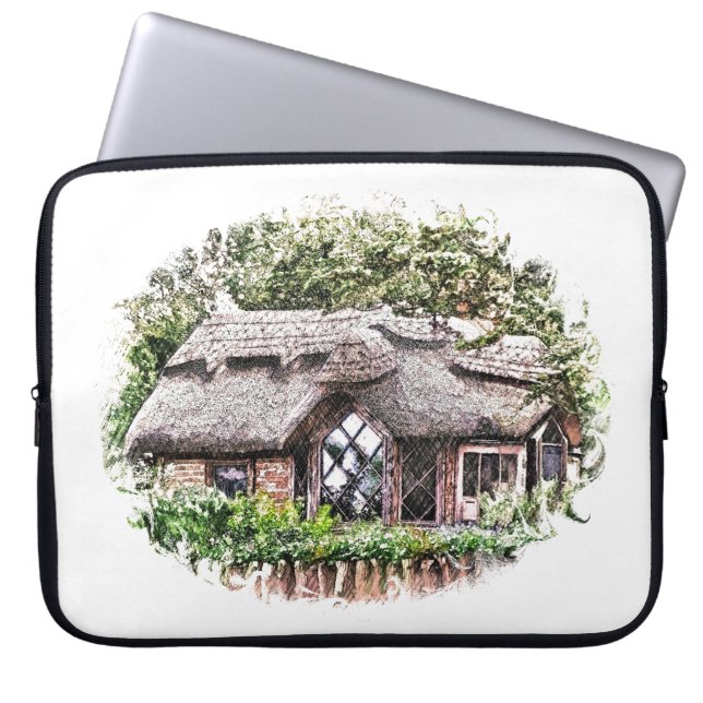 PROTECTION POUR ORDINATEUR PORTABLE VIEILLE ANGLETERRE (Devant)