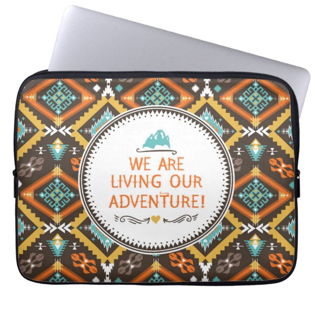 Protection Pour Ordinateur Portable Vivant notre aventure (Devant)