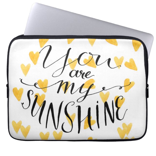 Protection Pour Ordinateur Portable Vous êtes mon soleil (Devant)