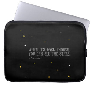 Protection Pour Ordinateur Portable Vous pouvez voir la citation d'Emerson d'étoiles