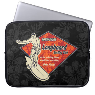 Protection Pour Ordinateur Portable Wetsuit hawaïen surfant du néoprène de diamant