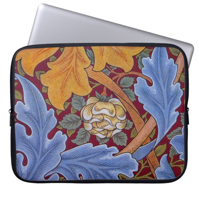 Protection Pour Ordinateur Portable William Morris Floral Fond d'écran Motif (Devant)