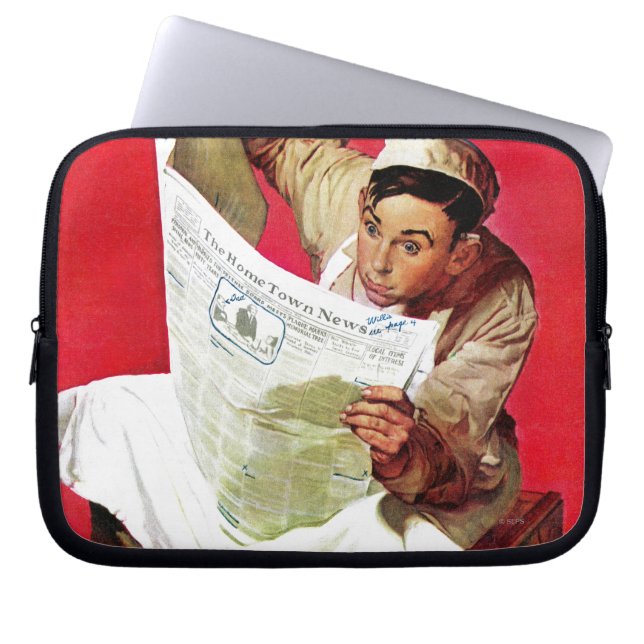 Protection Pour Ordinateur Portable Willie Gillis sur K.P (Devant)