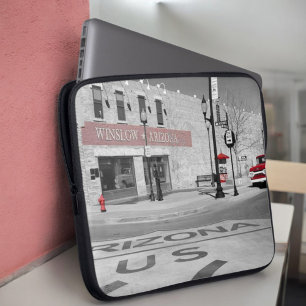 Protection Pour Ordinateur Portable Winslow Arizona Red Splash Photographie