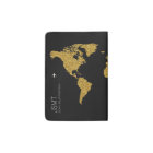  carte du monde faussement dorée, féminin et moder