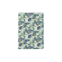 motif vert de peau de sirène
