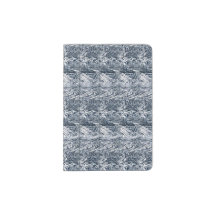 Océan Vagues Bleu foncé Mer Motif Abstrait