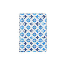 Porte-documents de passeport Azulejo portugais Hir