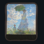 Protège Poignée Pour Bagage Claude Monet - La Promenade, Femme avec un Parasol<br><div class="desc">La Promenade,  Femme avec un Parasol / Madame Monet et son fils / La Promenade / La Femme a l'ombrelle - Claude Monet,  1875</div>