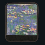 Protège Poignée Pour Bagage Monet Water Lilies Chef-d'oeuvre Peinture<br><div class="desc">Monet Water Lilies - Ce tableau Monet classique a été peint par Claude Monet en 1916. Il fait partie de sa célèbre collection de nénuphars où il peint dans son jardin à Giverney,  France. Un tableau de chef-d'oeuvre.</div>